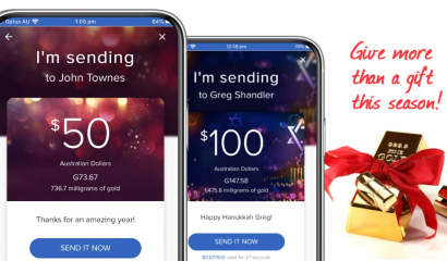 Gift a precious metal? Fintech SendGold ready for rush